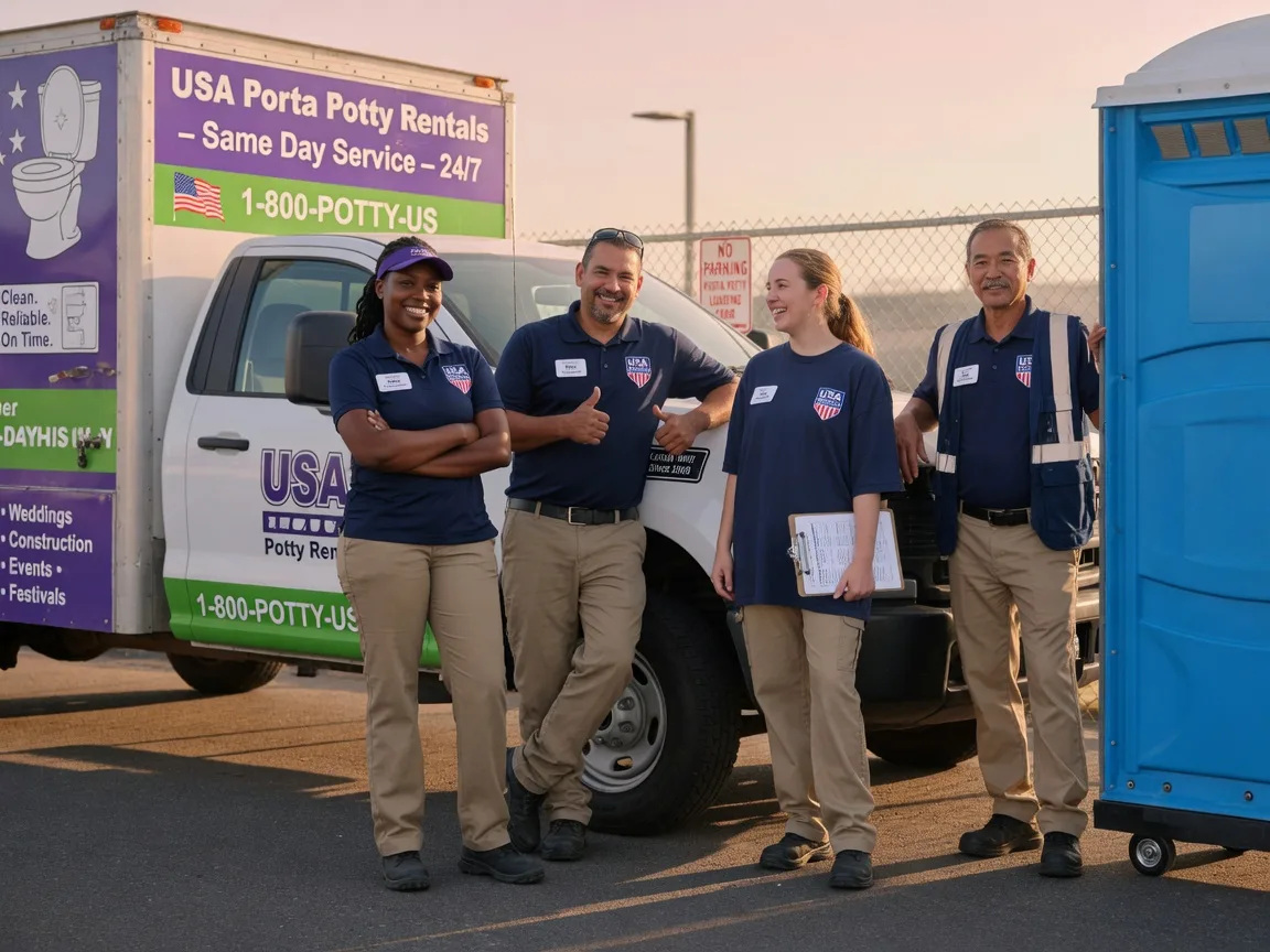 Porta Potty Rental company in Elmer City, WA